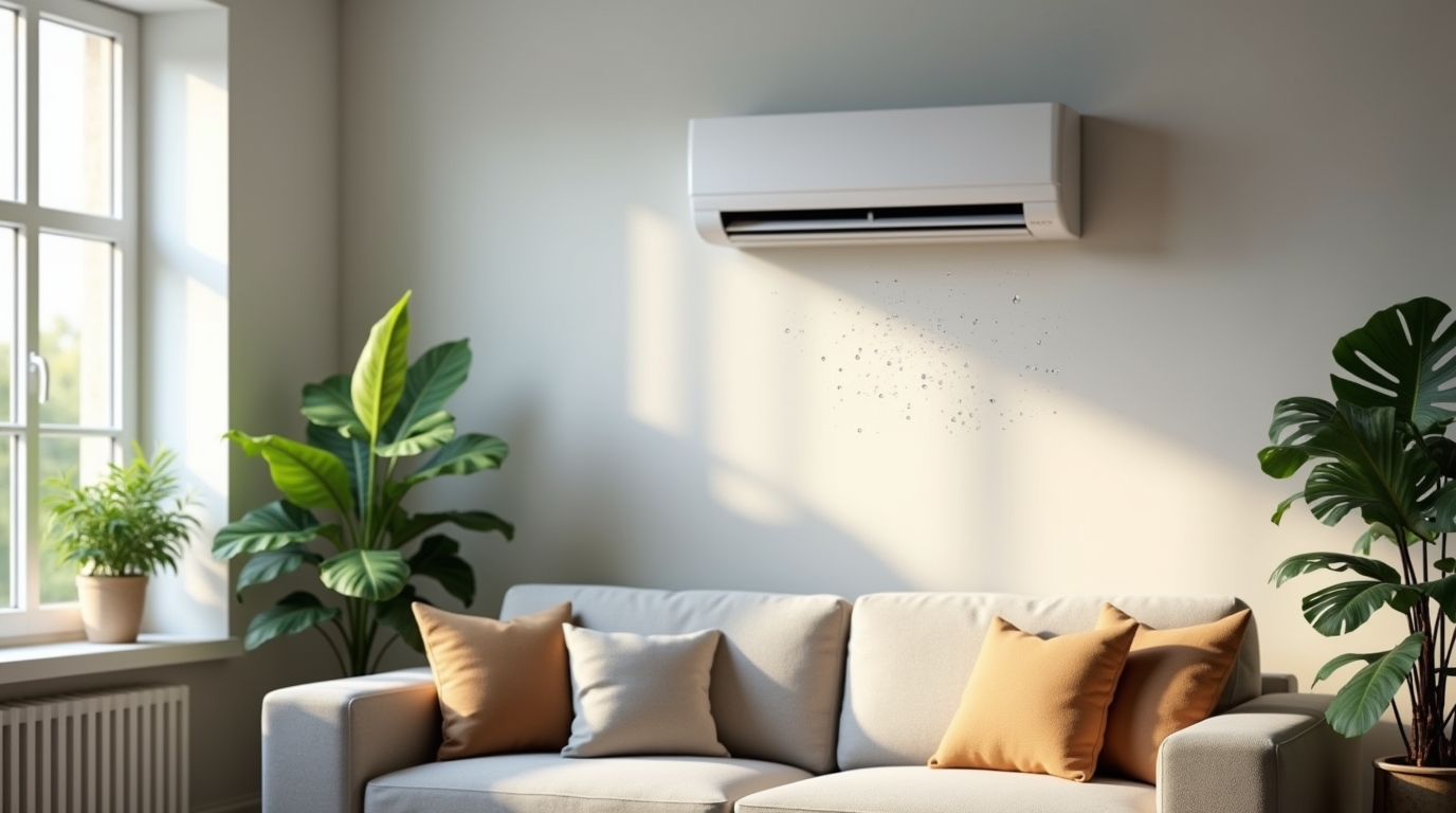 Climatisation split fait du bruit deau : explications